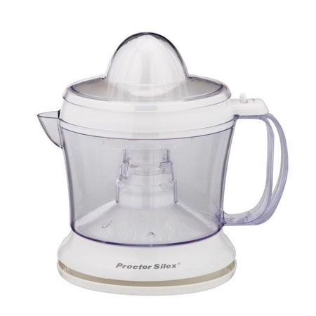 Proctor-Silex White Plastic 34 oz Citrus Juicer 66332PS